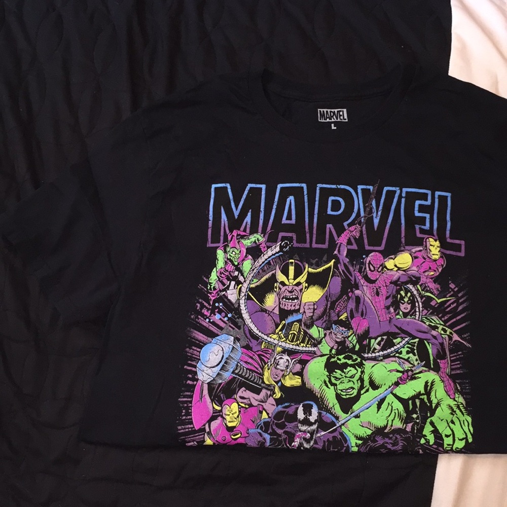 marvel tee-shirt